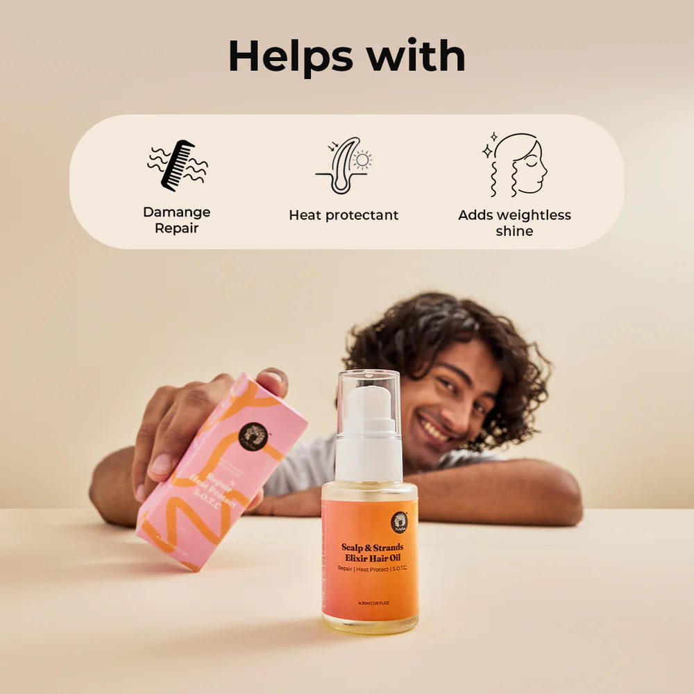 Fix My Curls Scalp & Strands Elixir Hair Oil