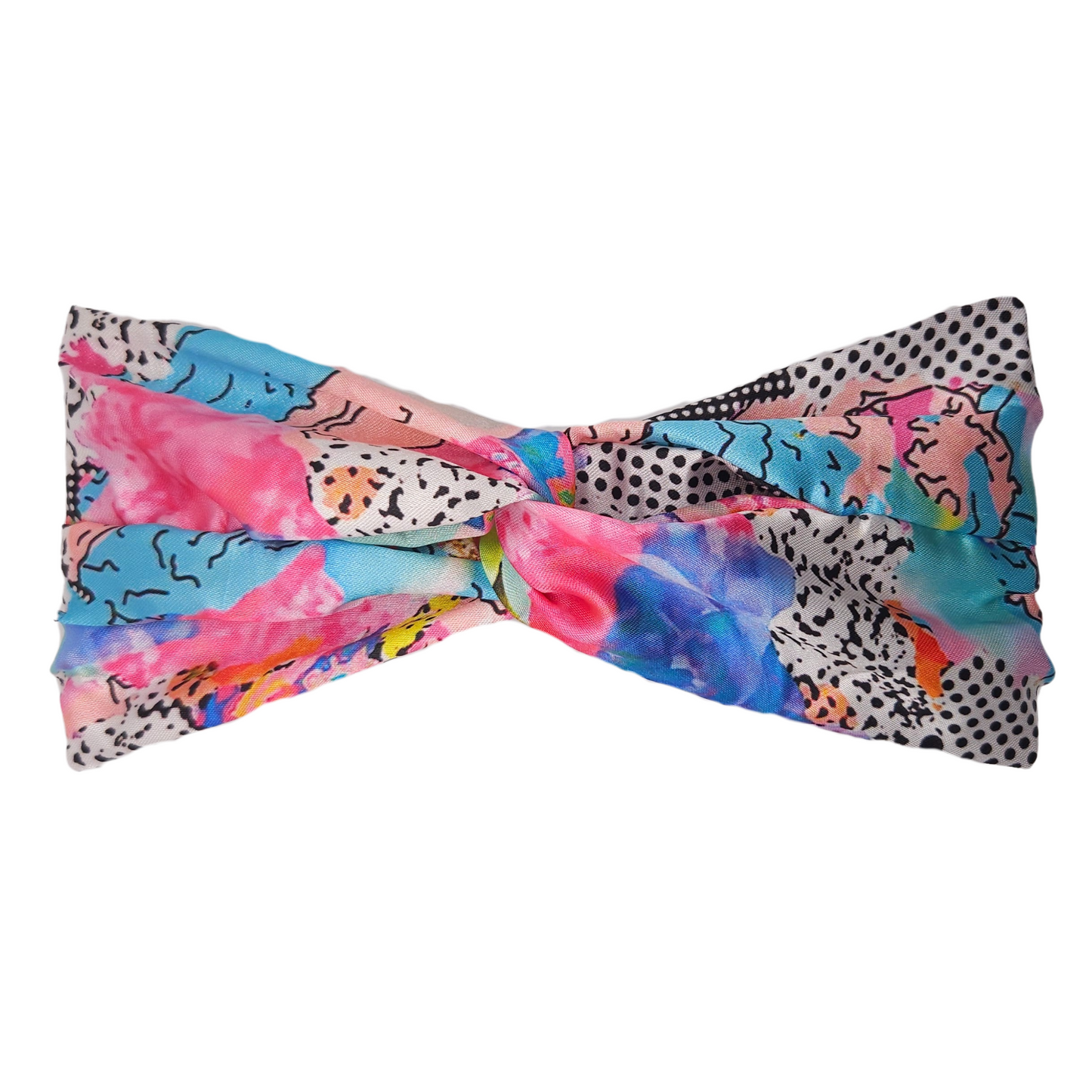 Manetain Pattern Satin Headband – The Perfect Blend of Style & Hair Care!