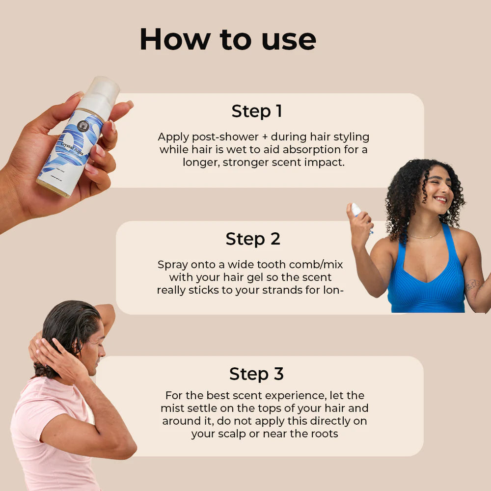 Fix My Curls Crystal Aqua Hair Mist