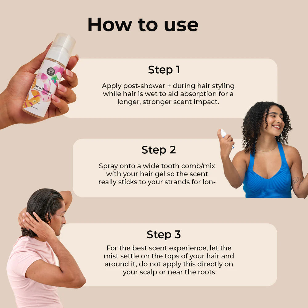 Fix My Curls Floral Bouquet Hair Mist