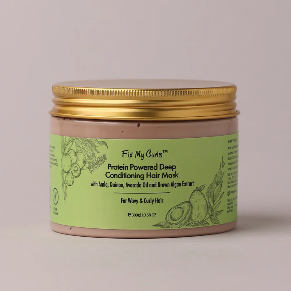 Fix My Curls Protein Powered Deep Conditioning Hair Mask