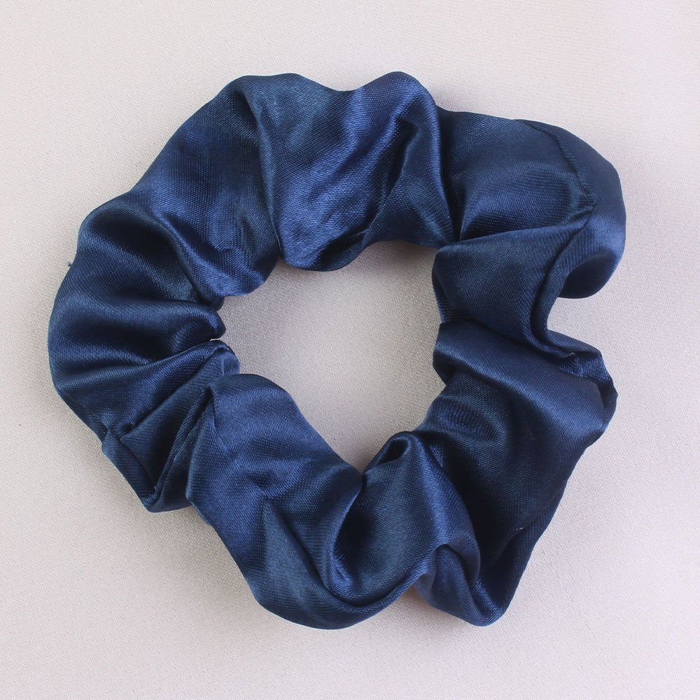 Luxurious Satin Silk Scrunchies: Gentle Care for Your Hair - Size M